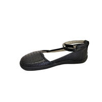 NICH753FLY Black Leather Mary Janes