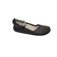 NICH753FLY Black Leather Mary Janes