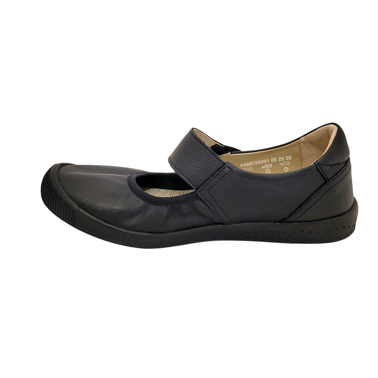 IGLA785SOF Black Leather Mary Janes