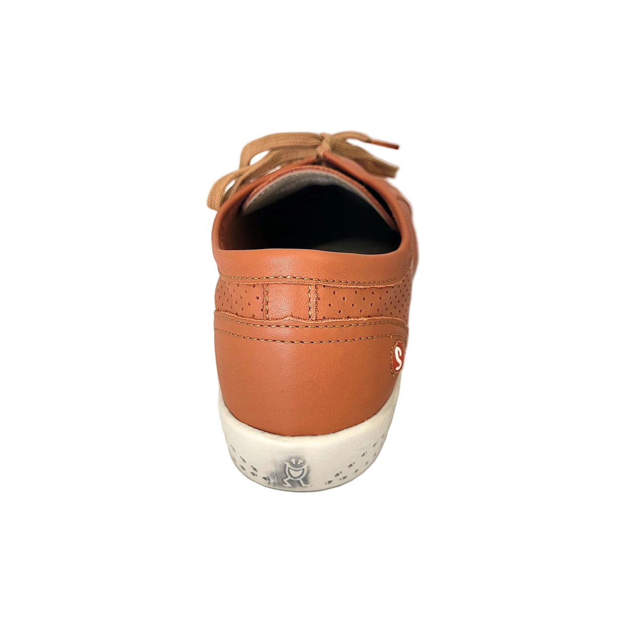 ICA388SOF Warm Orange Leather Sneaker