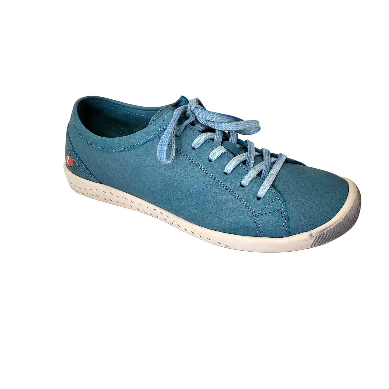 ISLA154SOF Washed Denim Leather Sneaker