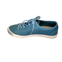 ISLA154SOF Washed Denim Leather Sneaker