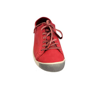 ISLA154SOF Washed Red Leather Sneaker