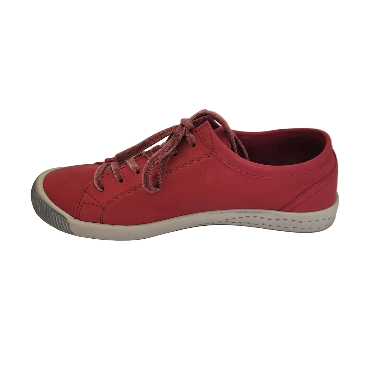ISLA154SOF Washed Red Leather Sneaker