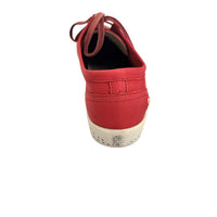 ISLA154SOF Washed Red Leather Sneaker