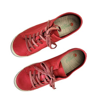 ISLA154SOF Washed Red Leather Sneaker