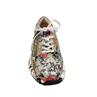 Laura Vita Burton Sneaker Argent