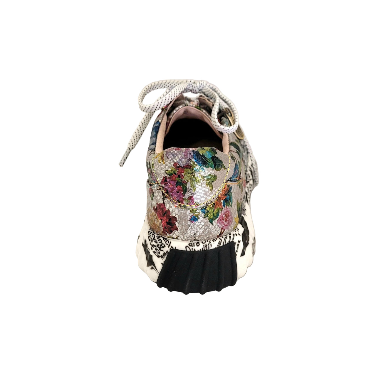 Laura Vita Burton Sneaker Argent