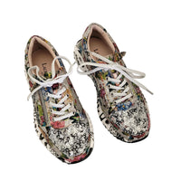 Laura Vita Burton Sneaker Argent
