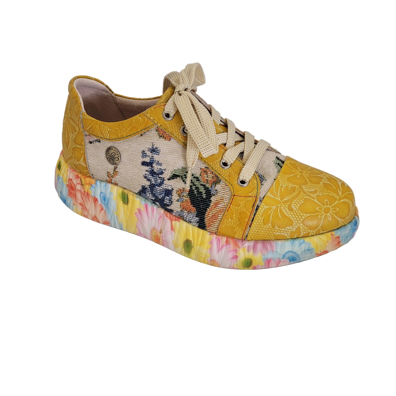 Laura Vita Nikito Sneaker Jaune