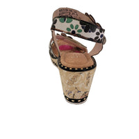 Laura Vita Ballon Sandals Beige