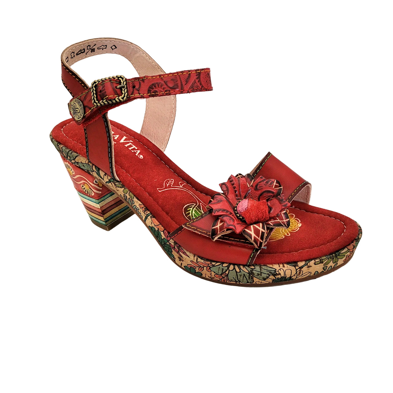 Laura Vita Nellao Heels Rouge