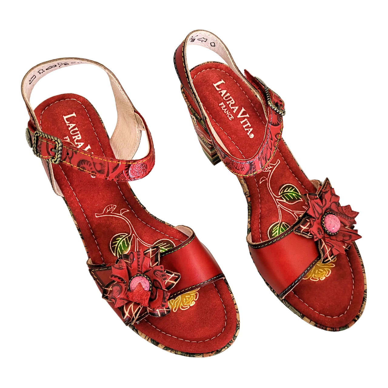 Laura Vita Nellao Heels Rouge