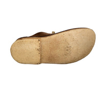 Sole view of the Duckfeet Jylland shoe showing the pale flat outsole