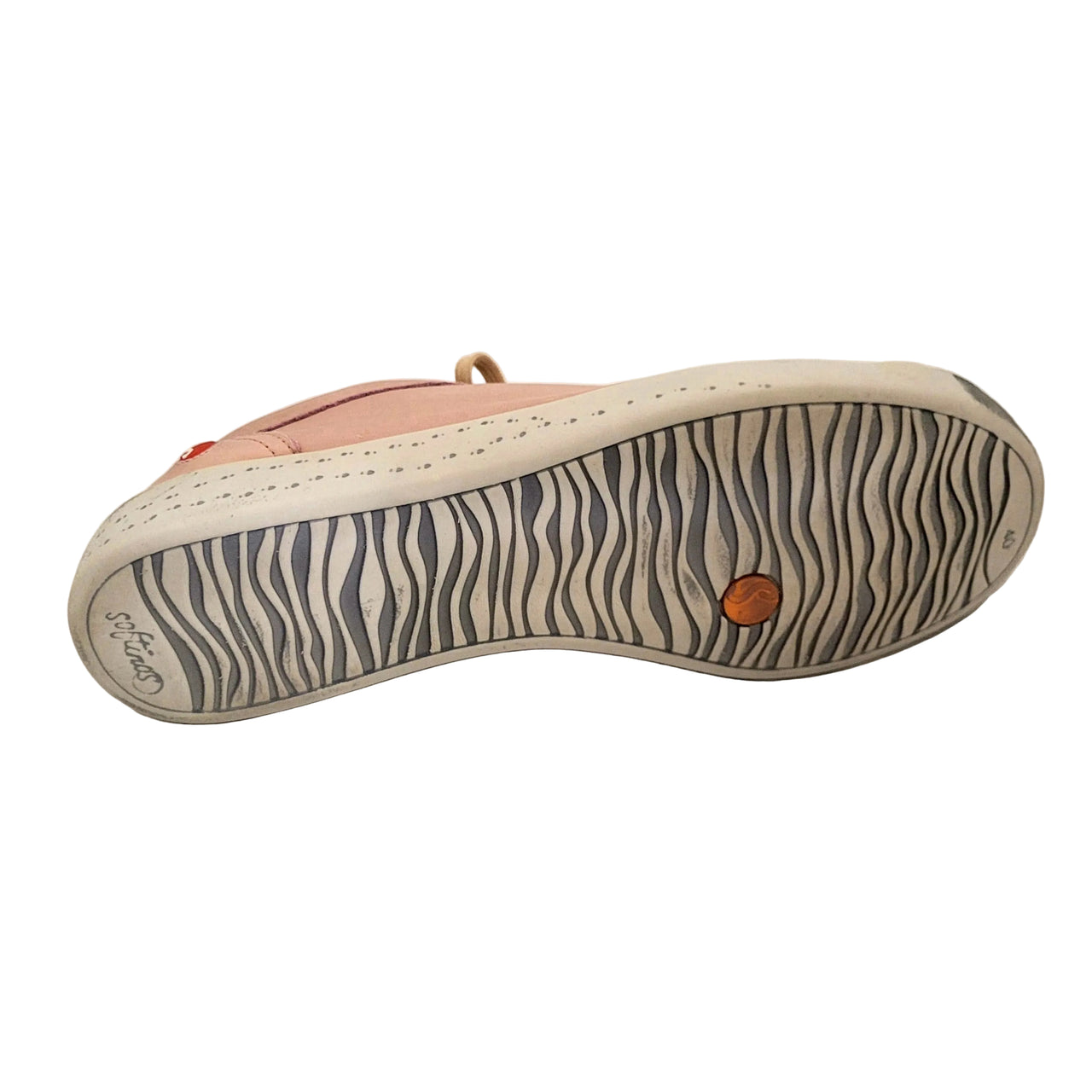 ISLA154SOF Washed Pink Leather Sneaker