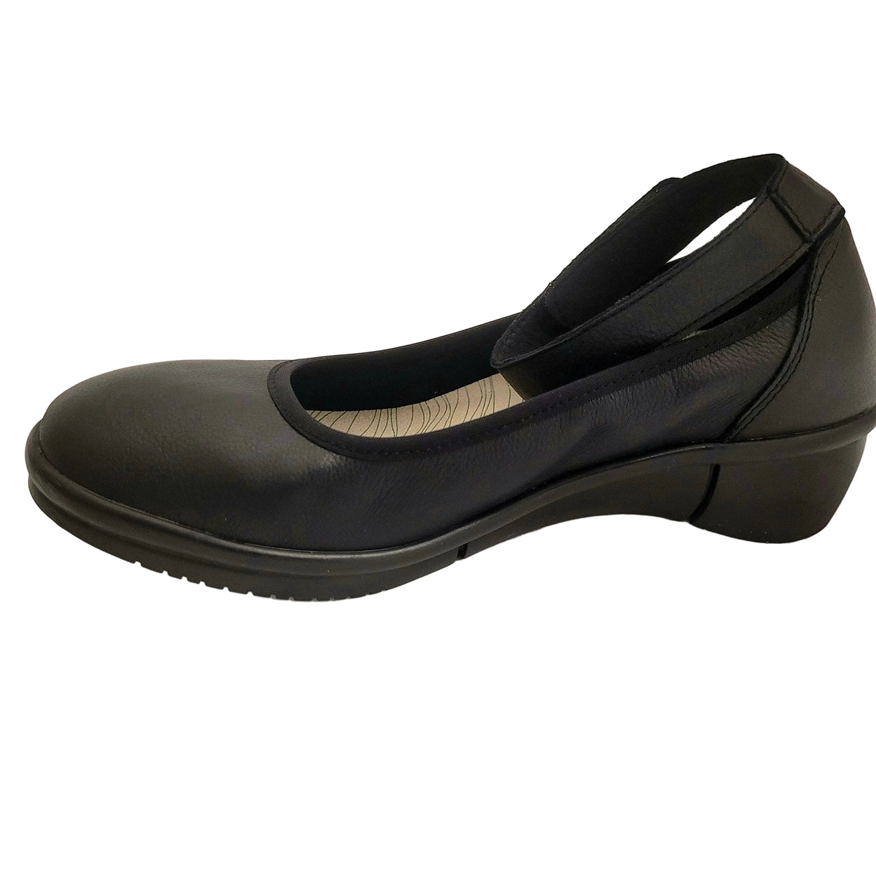 ROOP828SOF Black Leather Shoes