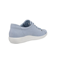 ECCO Soft 2.0 Dusty Blue Nubuck Leather