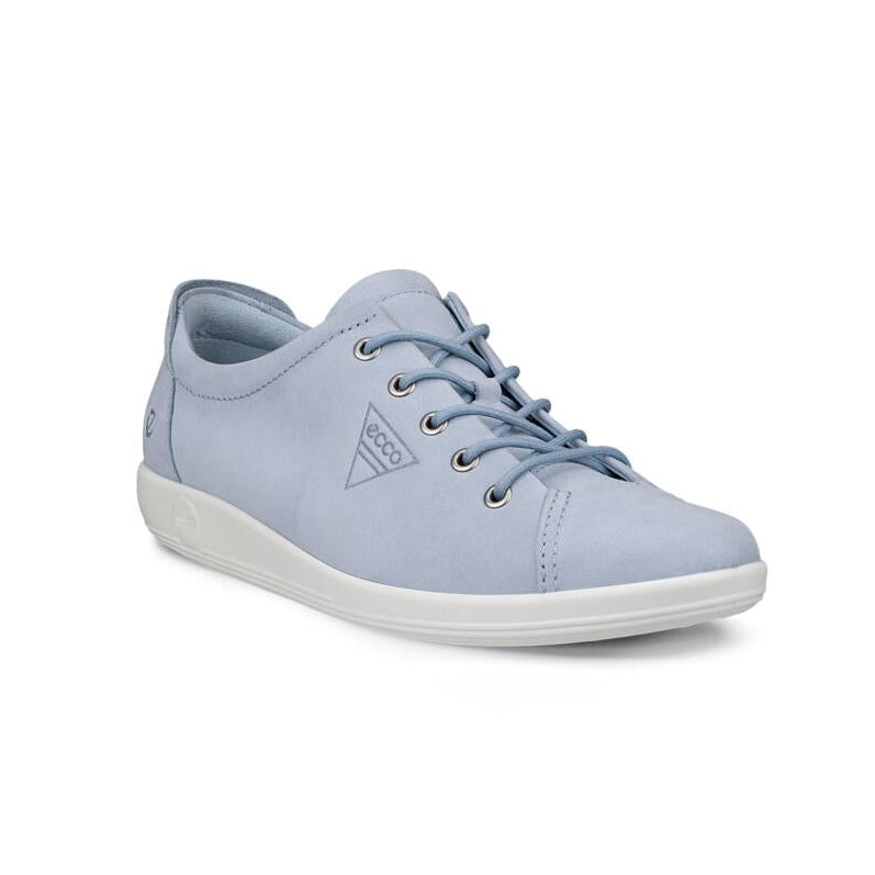 ECCO Soft 2.0 Dusty Blue Nubuck Leather