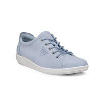 ECCO Soft 2.0 Dusty Blue Nubuck Leather