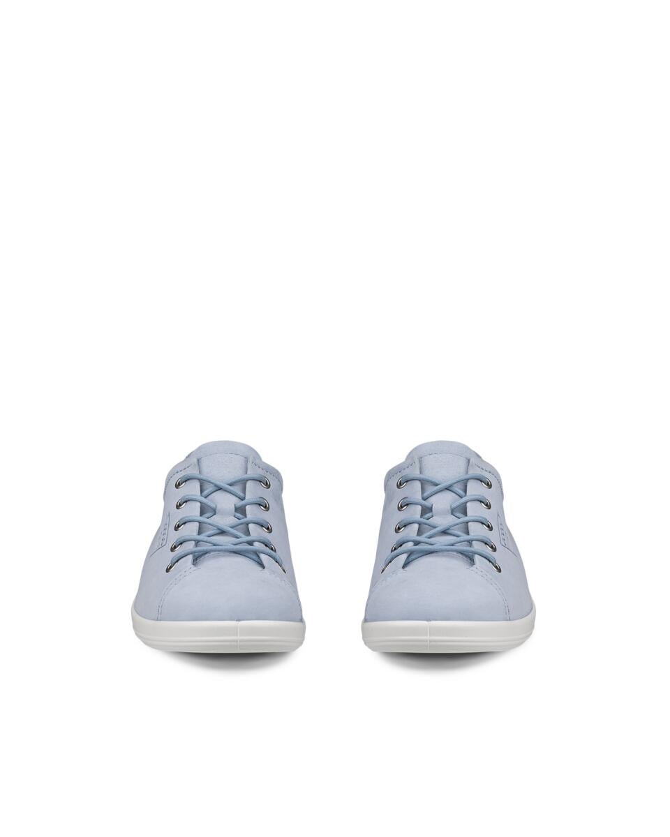 ECCO Soft 2.0 Dusty Blue Nubuck Leather