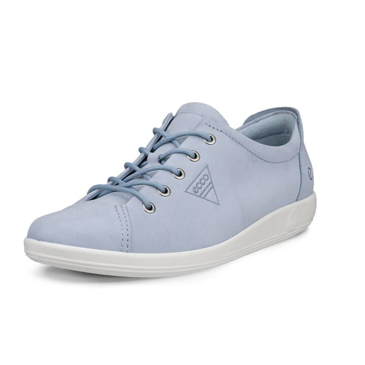 ECCO Soft 2.0 Dusty Blue Nubuck Leather