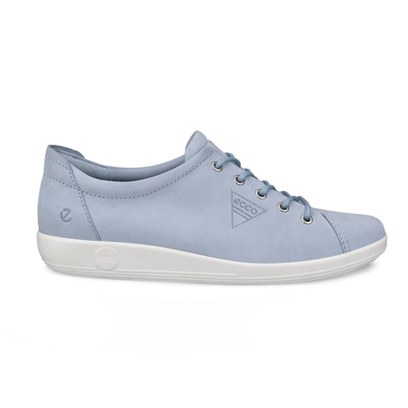 ECCO Soft 2.0 Dusty Blue Nubuck Leather