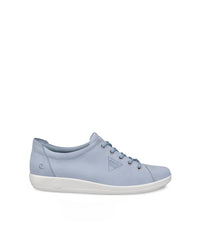 ECCO Soft 2.0 Dusty Blue Nubuck Leather