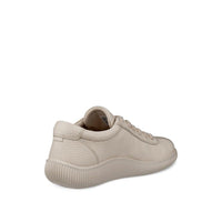 ECCO Soft Zero Limestone Leather Sneakers
