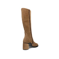 ECCO Sculpted LX55 Boot Camel Suede Leather