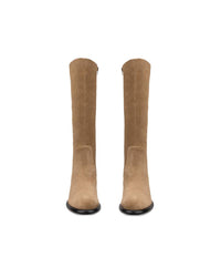 ECCO Sculpted LX55 Boot Camel Suede Leather