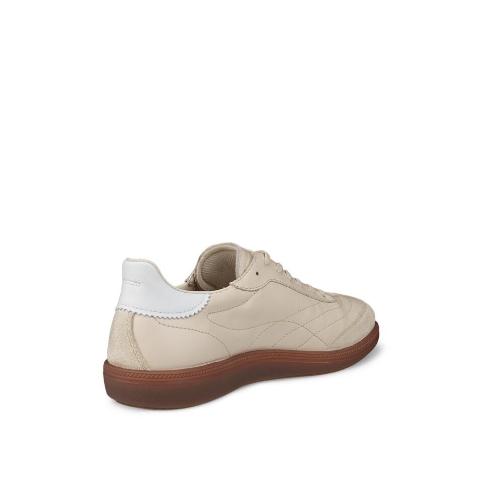 ECCO Soft 11 Limestone Leather Sneakers