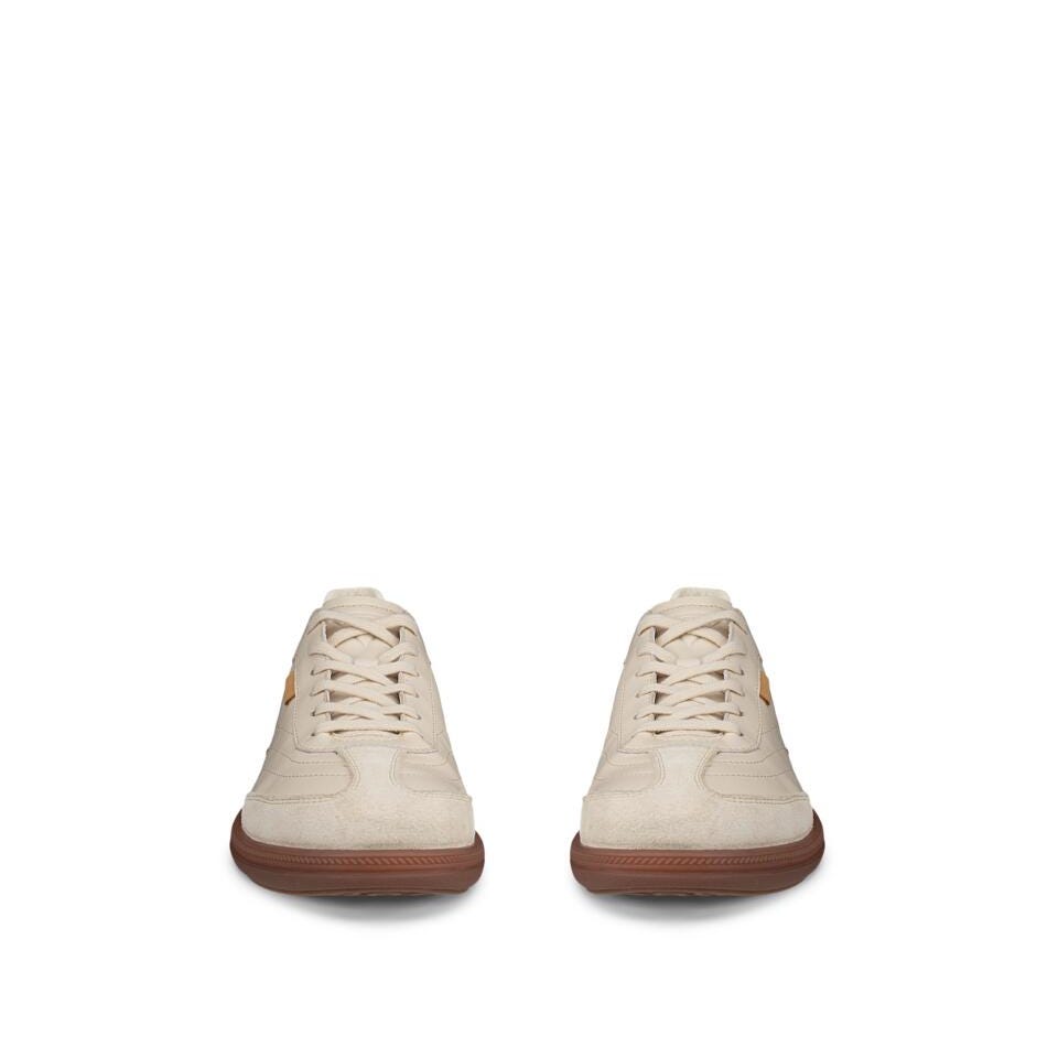 ECCO Soft 11 Limestone Leather Sneakers