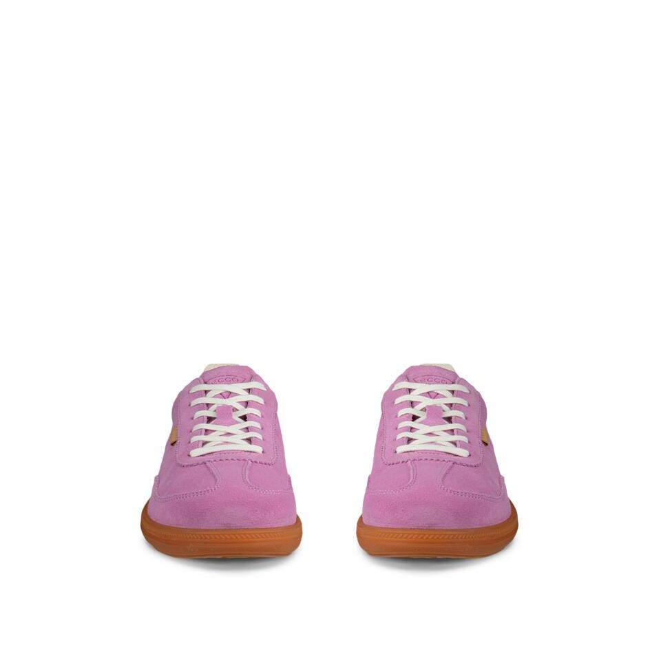 ECCO Soft 11 Lilac Leather Sneakers