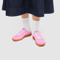 ECCO Soft 11 Lilac Leather Sneakers