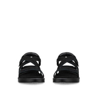 ECCO Soft Black Leather Sandals