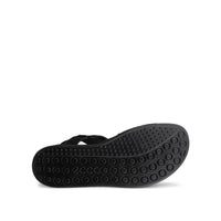 ECCO Soft Black Leather Sandals