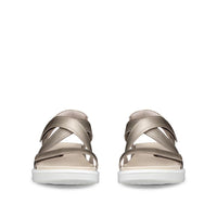 ECCO Soft Sandal Cross Strap Cashmere Leather