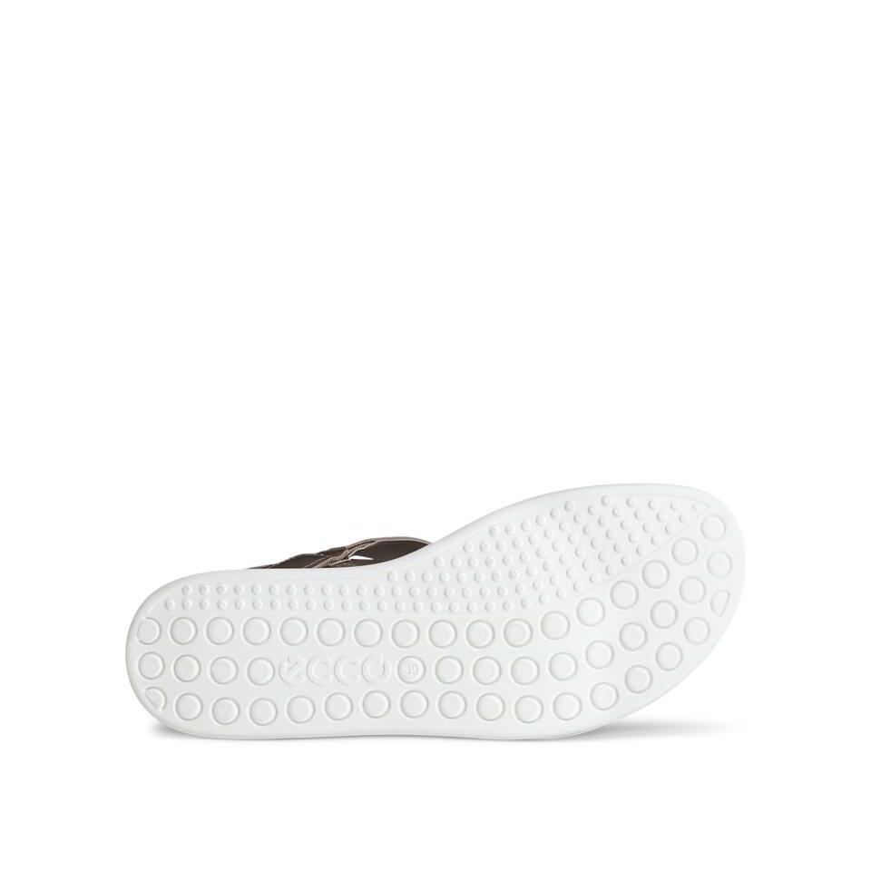 ECCO Soft Sandal Cross Strap Cashmere Leather