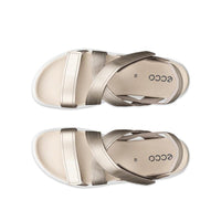 ECCO Soft Sandal Cross Strap Cashmere Leather