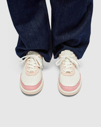 ECCO Street Court Rose White