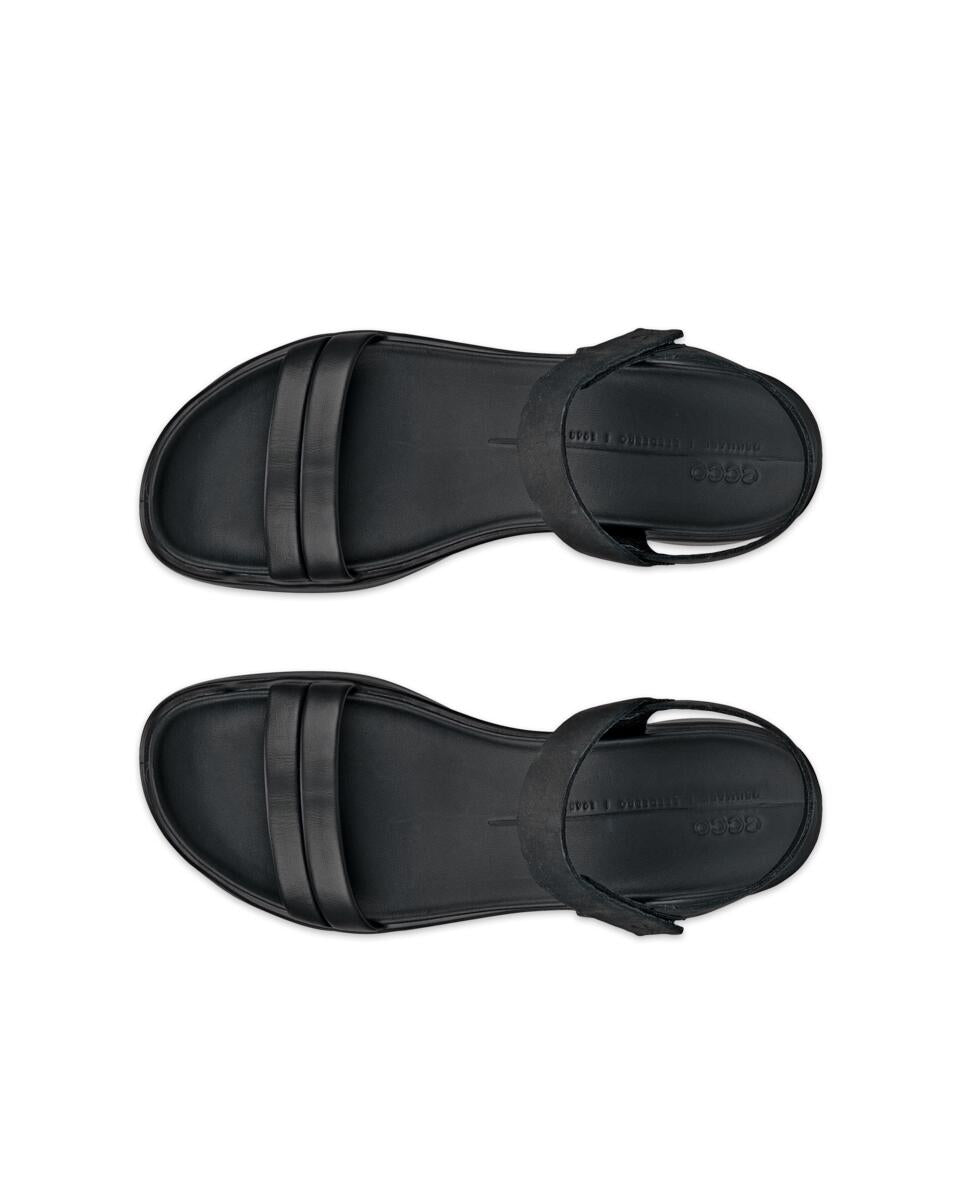 ECCO flowt wedge lx women's sandal Black