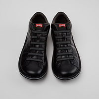 Camper Beetle Black Leather Shoes