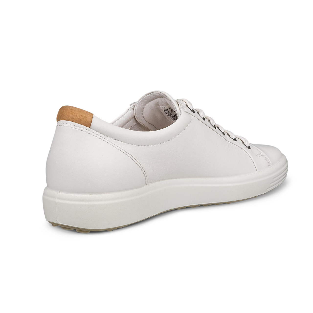 ECCO Soft 7 W White | Comfortable Sneaker