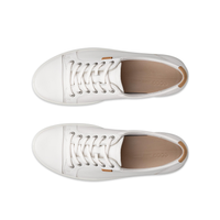 ECCO Soft 7 W White | Comfortable Sneaker