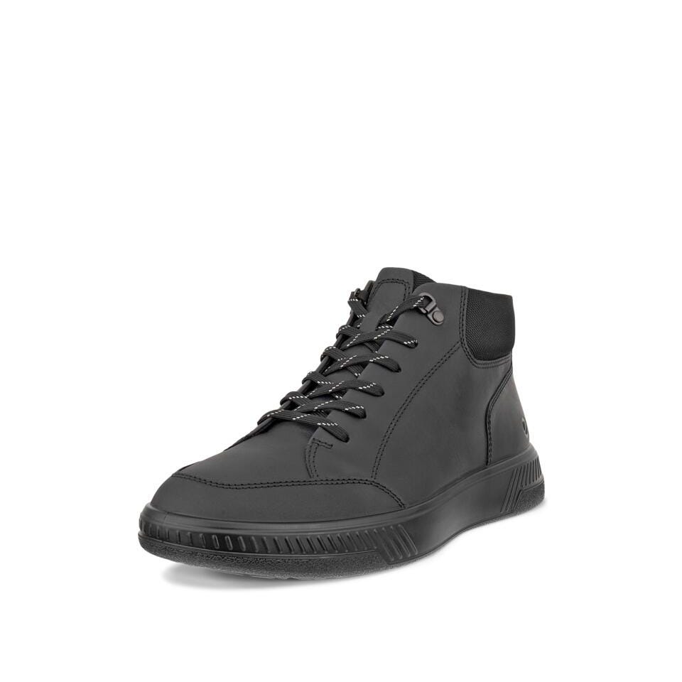 ECCO Move Boots Black Nubuck Leather