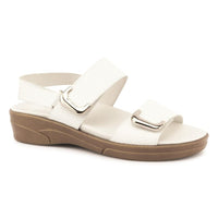 Klouds Elegance Luxe White Orthotic Sandal