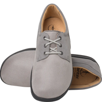 Ganter Karin Laceup Graphite Leather Wide Fit