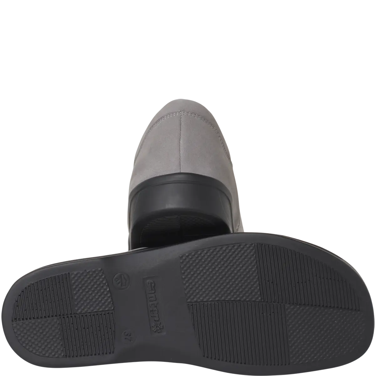 Ganter Karin Laceup Graphite Leather Wide Fit