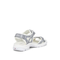 ECCO Offroad Silver Leather Sandals