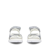 ECCO Offroad Silver Leather Sandals